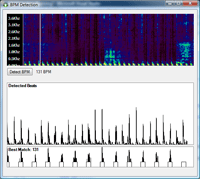 BPM Detection -- a DXVUMeterNETGDI sample application